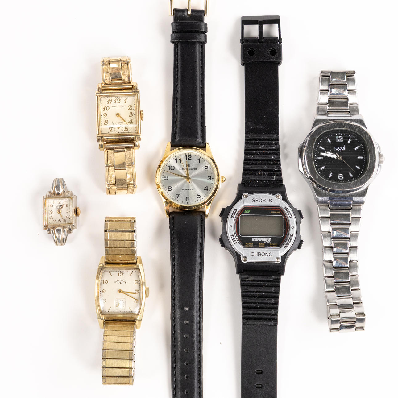 ARMBANDSUR, 6 st, bl a Lord Elgin.