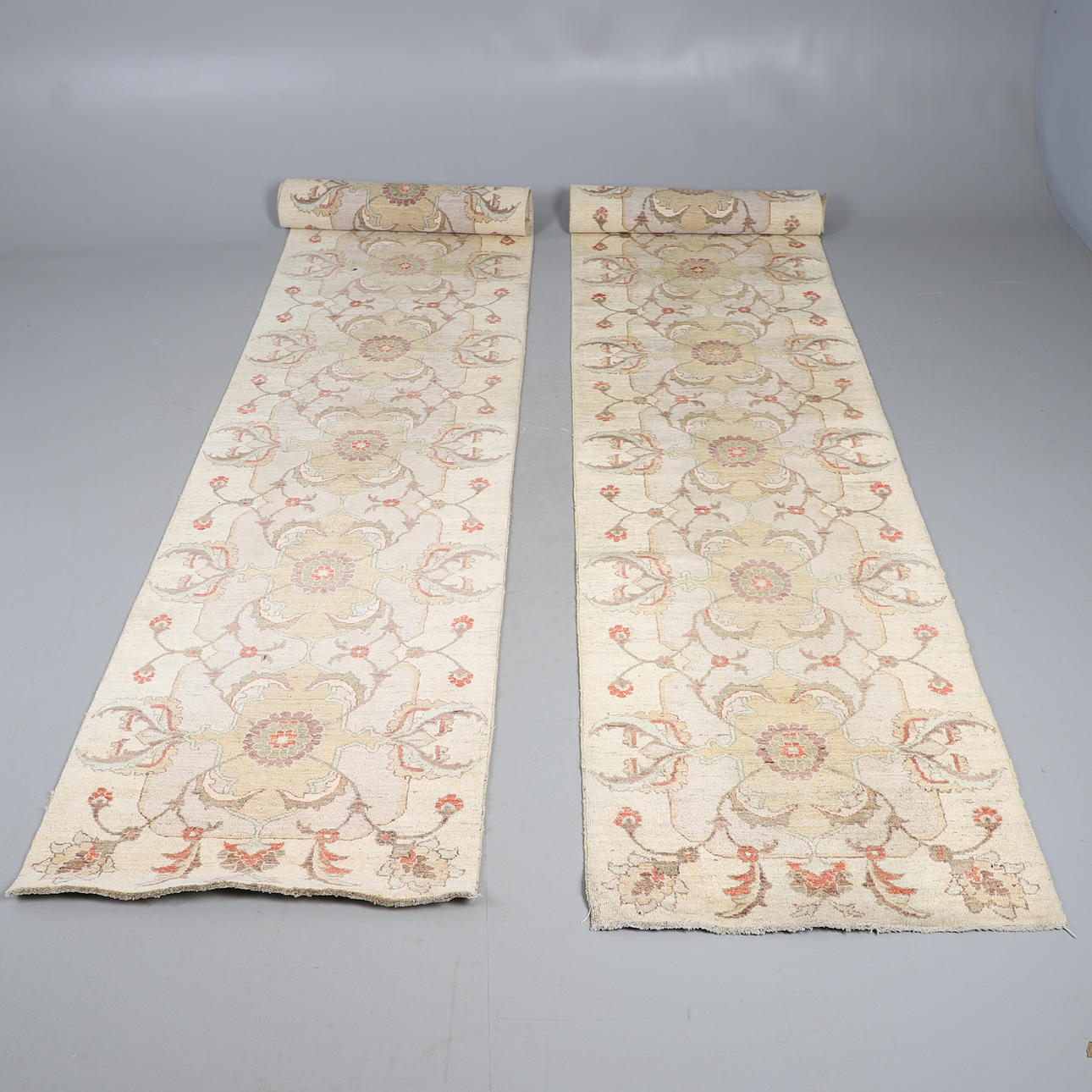 A PAIR OF TRIBAL RUNNERS. Carpets & Textiles - Carpets - Auctionet
