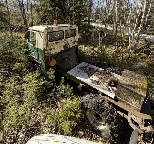 Terrängbil, Volvo L 3314 PU, 68hk, 1967.