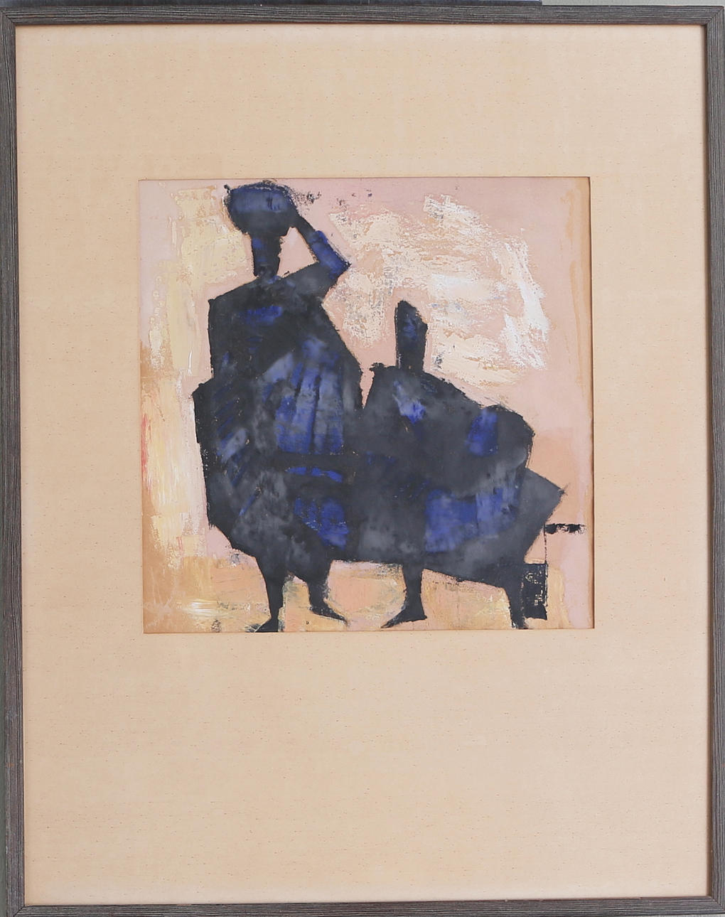 OIDENTIFIERAD KONSTNÄR. Figurer, blandteknik.