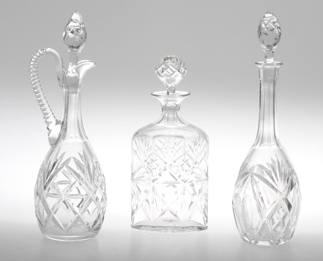 VINKARAFFER, 3 st, sk helgaslipning, 1900-tal.