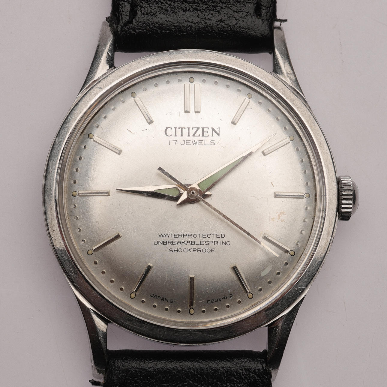 ARMBANDSUR, Citizen, stål, manuell.