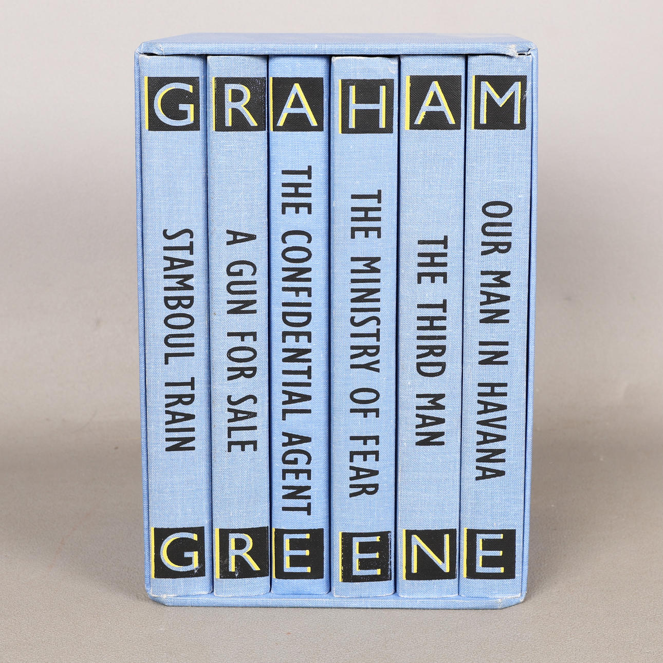 A FOLIO SOCIETY SET BY GRAHAM GREENE.