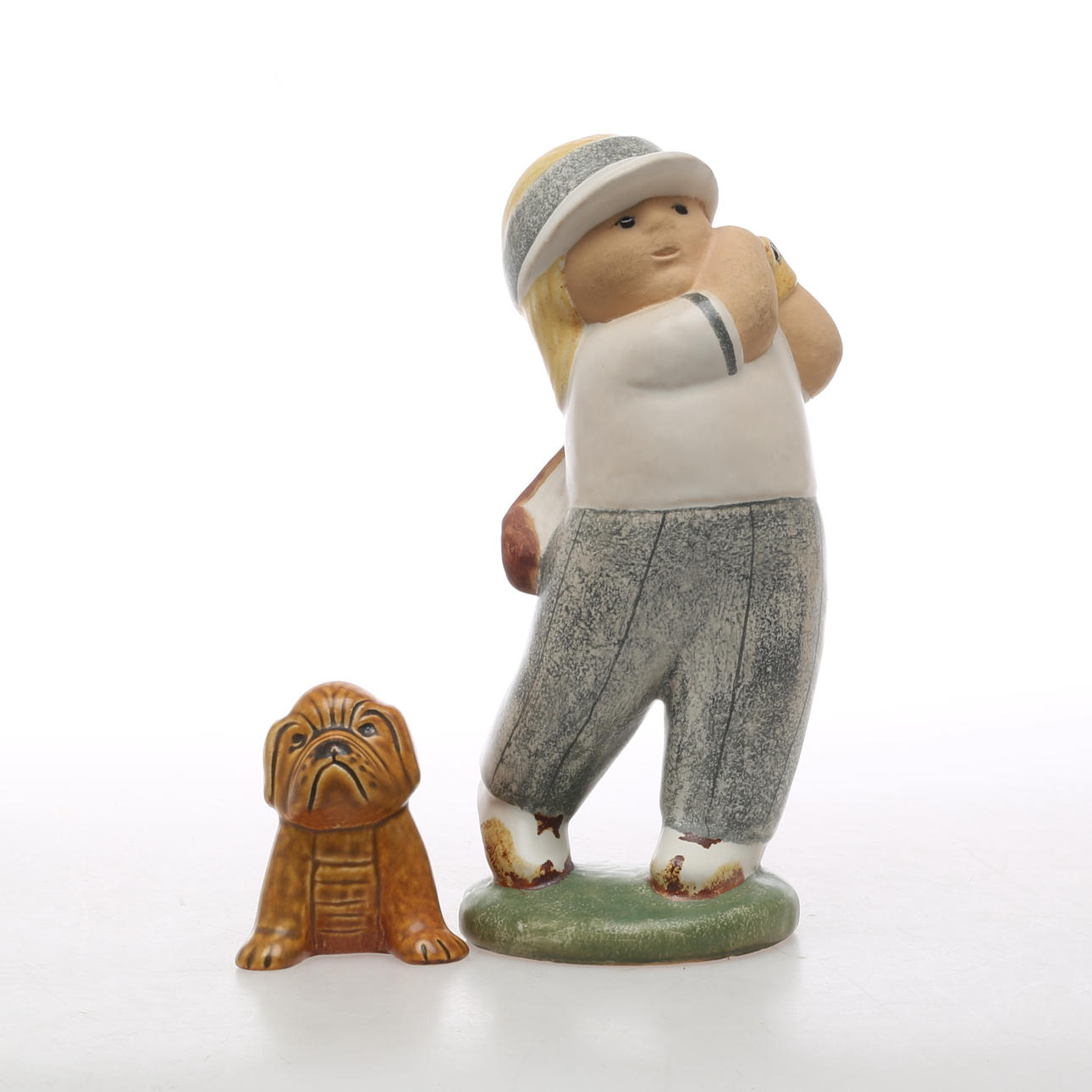 FIGURINER, 2 st, keramik,Lisa Larson, Gustavsberg.