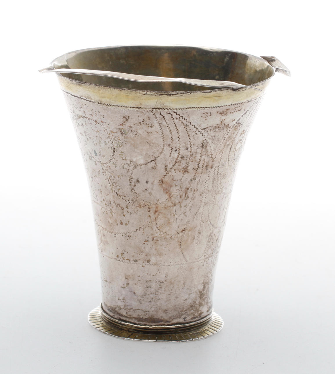 BÄGARE, silver, Carl Kåhre(verksam 1784-1817), Halmstad 1791.