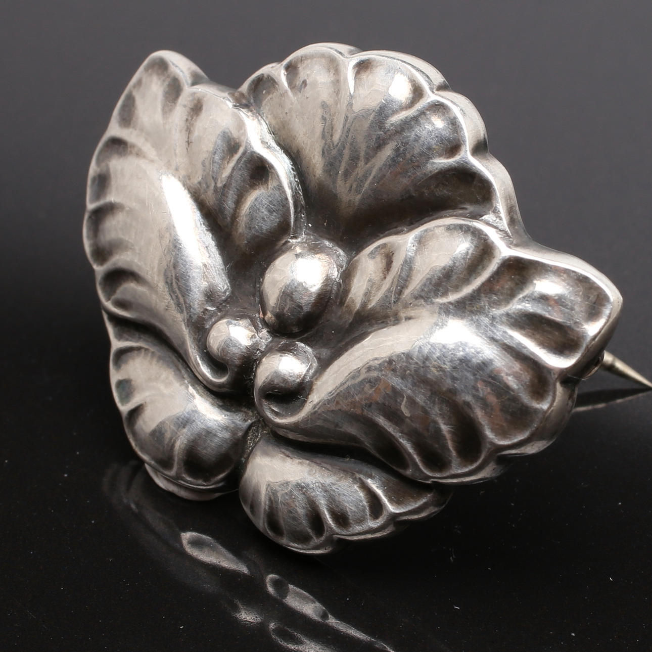 BROSCH, silver, Georg Jensen, Danmark.