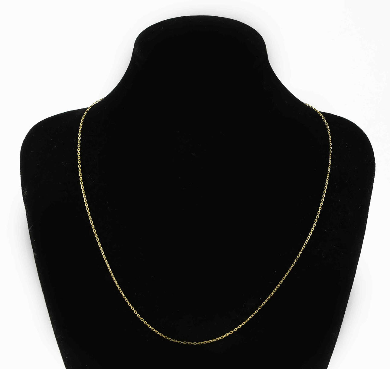 HALSKEDJA, Guld 18K.