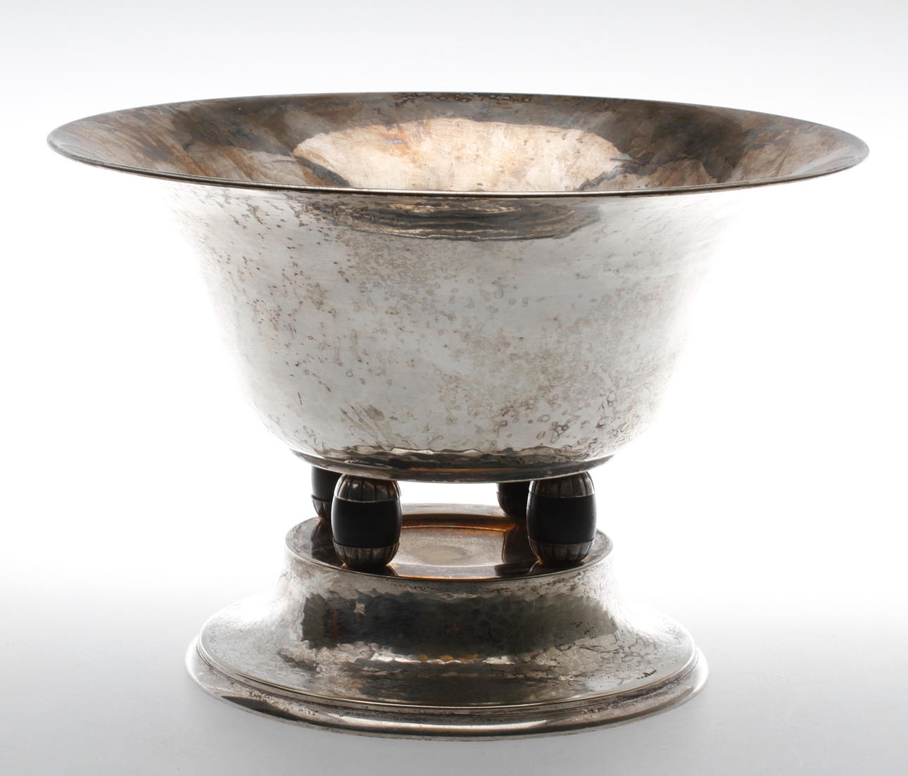 FRUKTSKÅL, nysilver, 1900 talets första hälft.