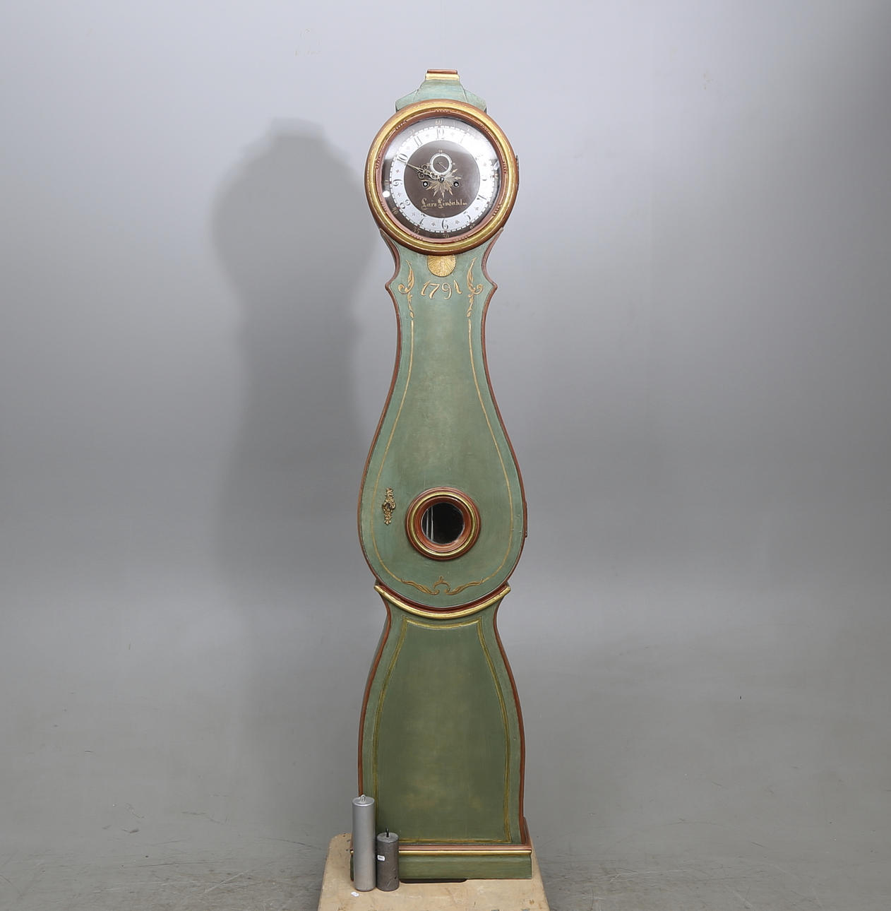GOLVUR, rokokostil, Lars Lindahl, 1800-tal.