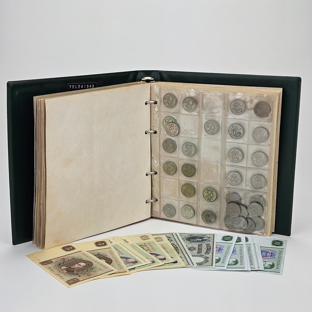COINS AND BANKNOTES, Sweden, including silver.