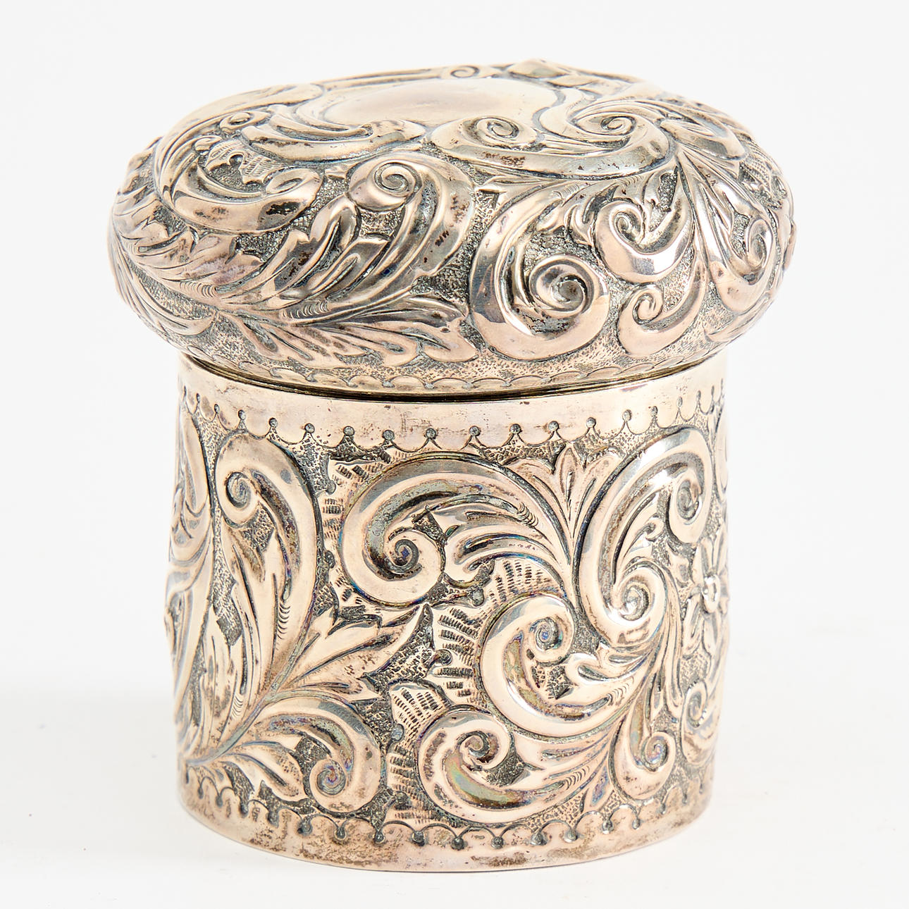 BURK MED LOCK silver Birmingham 1893.