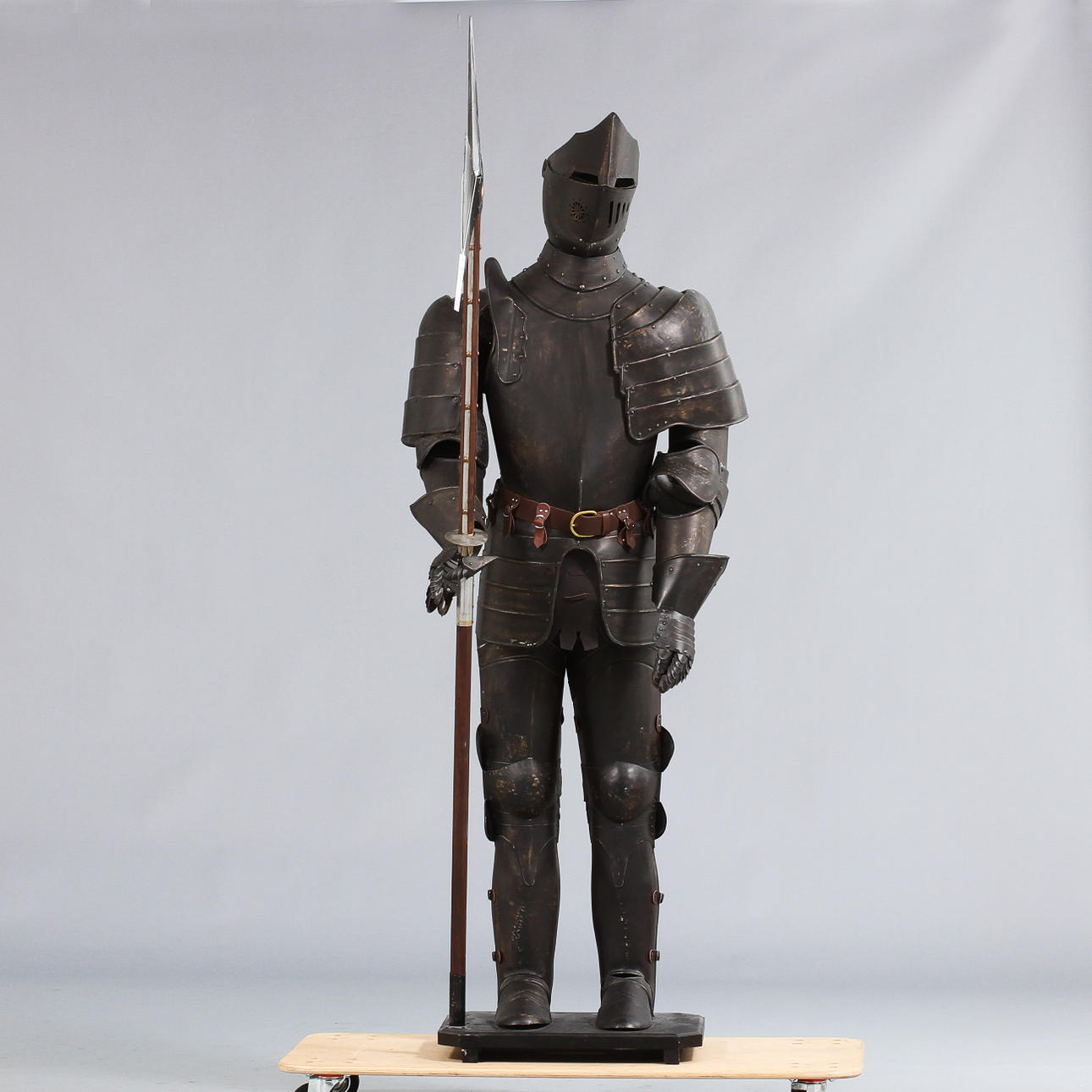 SKULPTUR/RUSTNING, plåt,1900-talets slut.