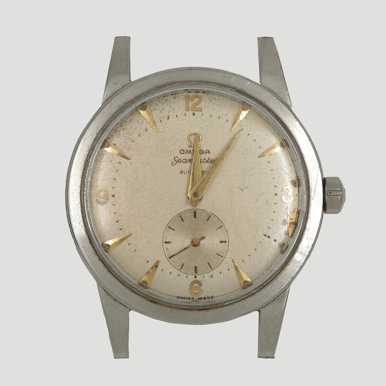 OMEGA, SEAMASTER AUTOMATIC, ARMBANDSUR, HERR, 1950-TAL.