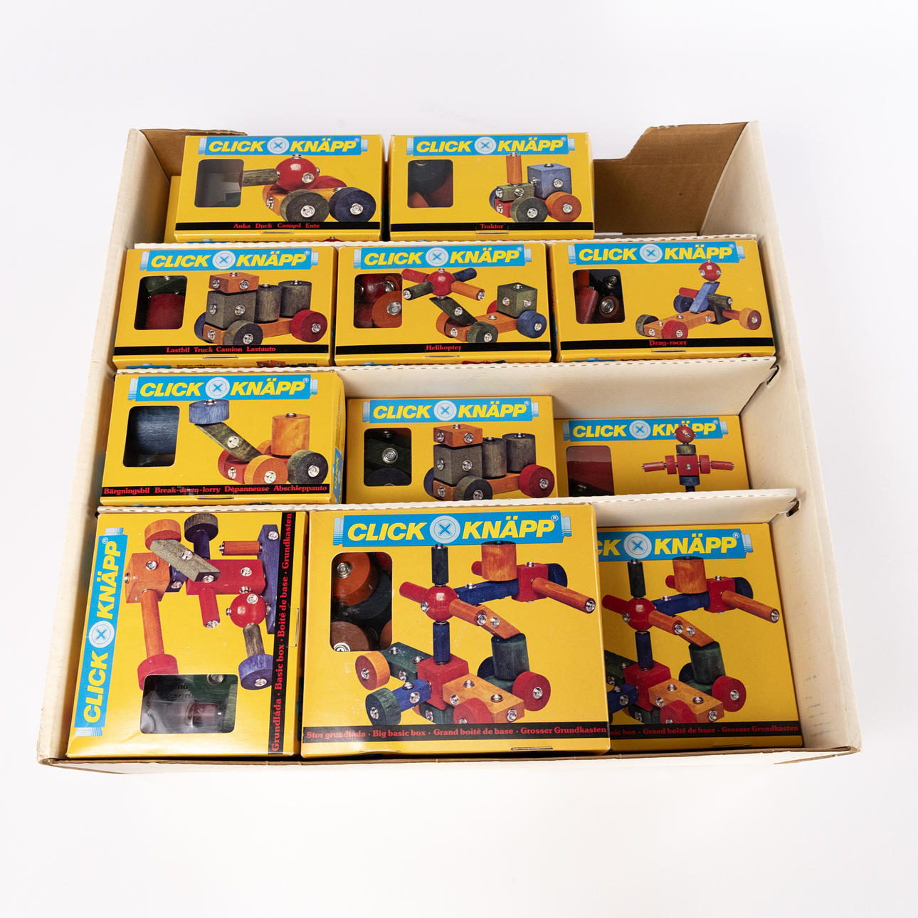 CONSTRUCTION TOYS, a lot, Click & Knäpp.