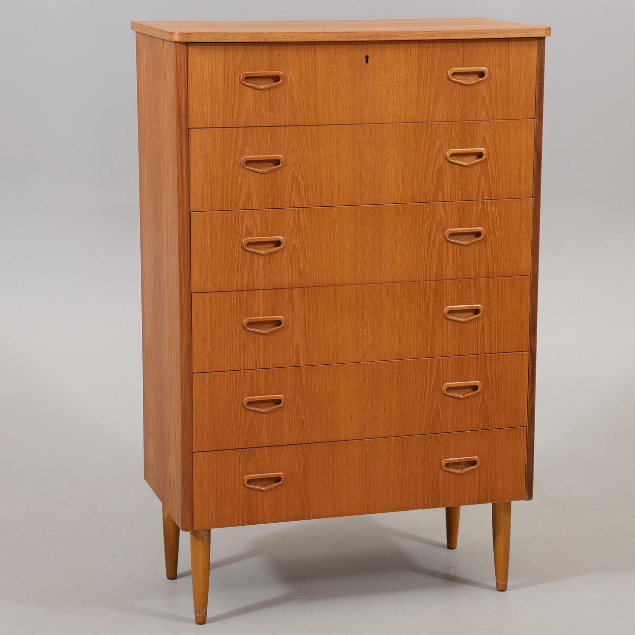 BYRÅ, teak, 1950/60-tal.