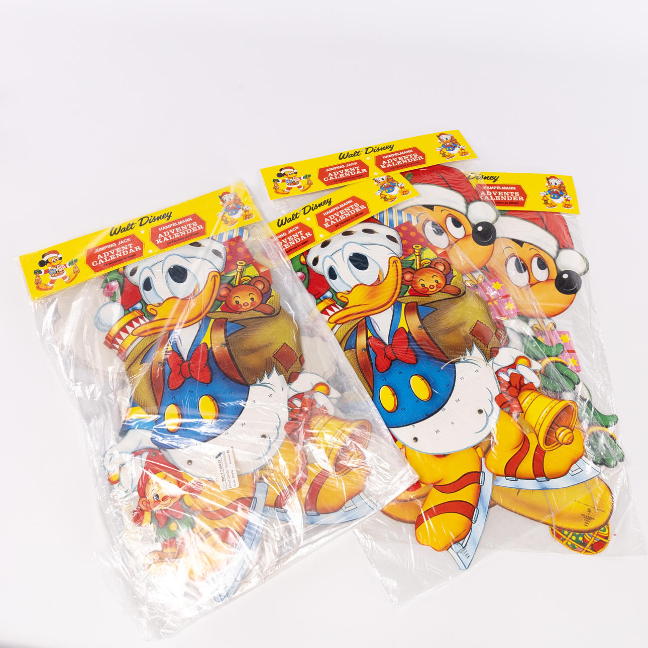 ADVENT CALENDARS, 8 pcs, Disney, Donald Duck, Mickey Mouse.