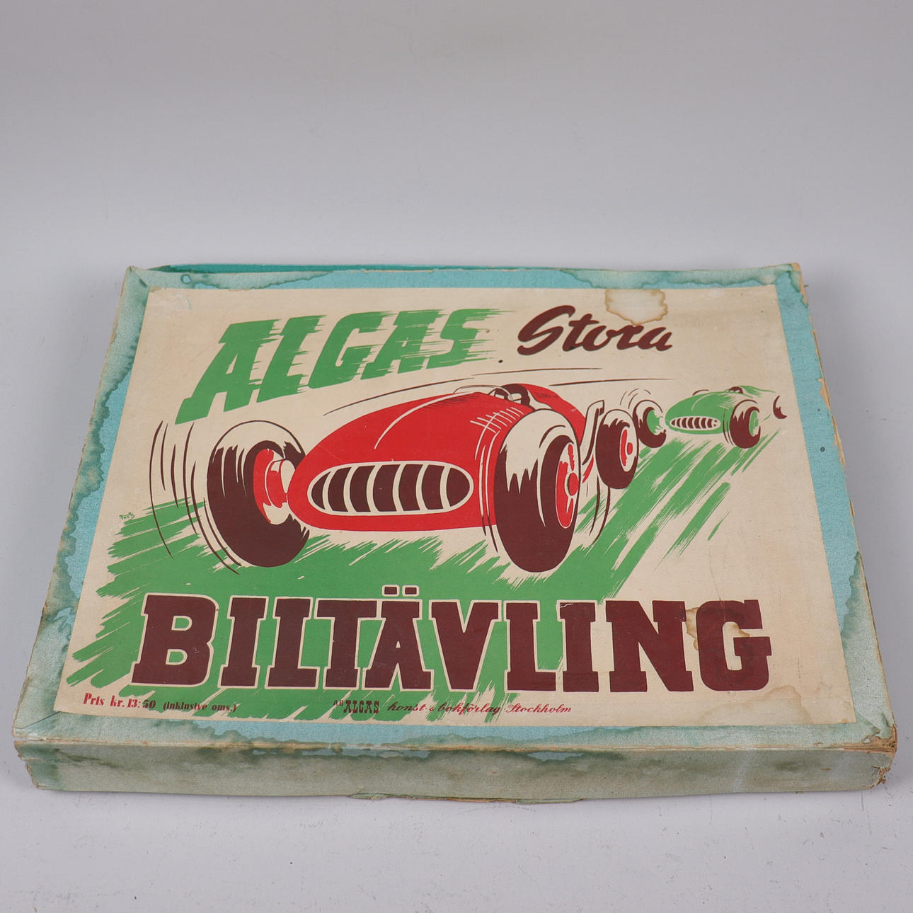 SÄLLSKAPSSPEL, Algas Stora Biltävling.