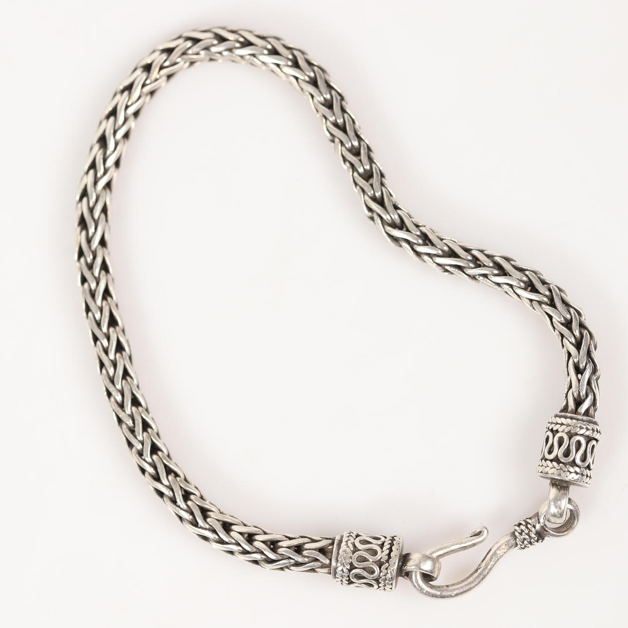 ARMBAND, kungslänk, sterlingsilver.