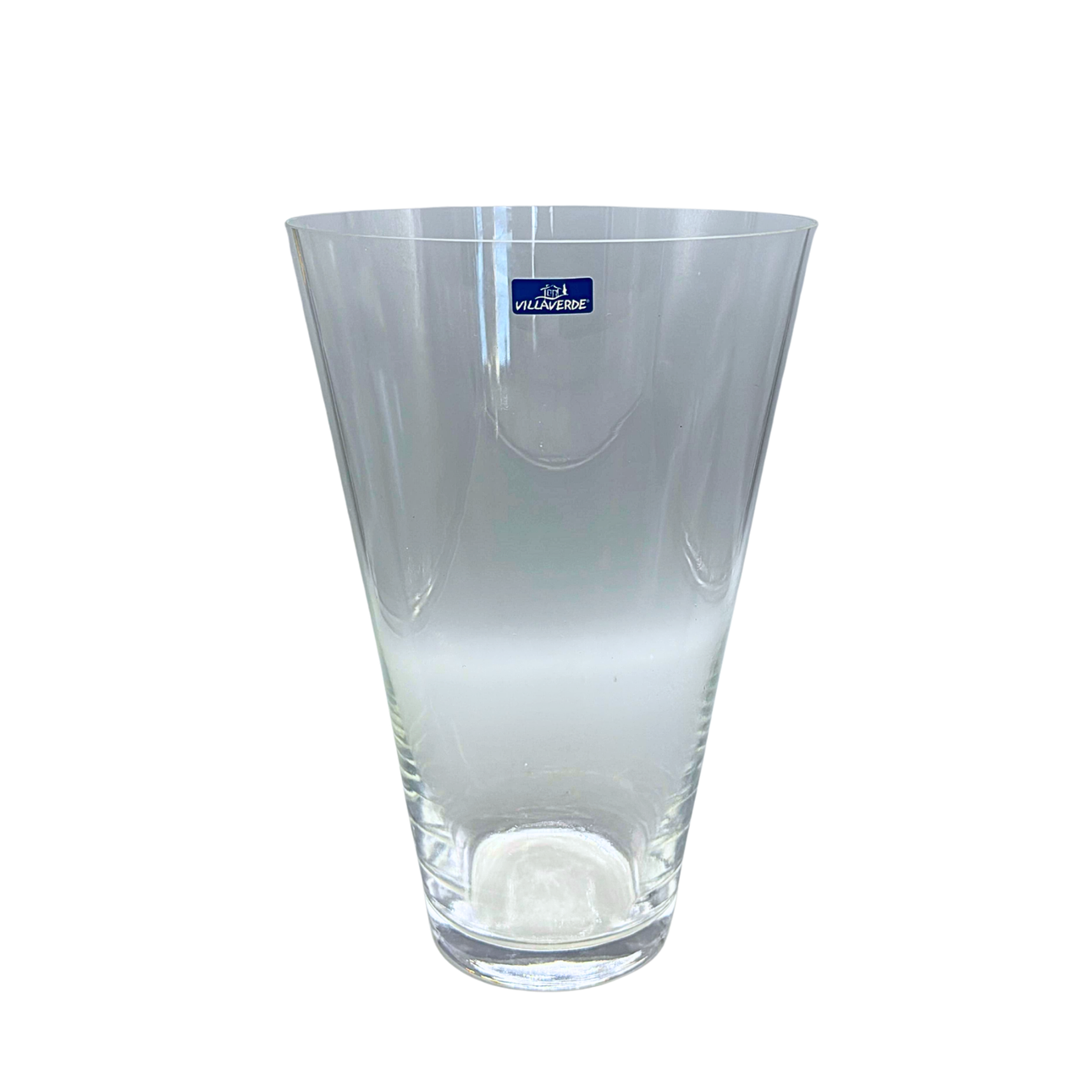 VILLAVERDE LARGE GLASS VASE.