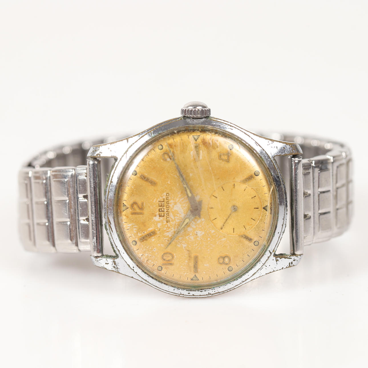 WRISTWATCH, Ebel Standard, steel.