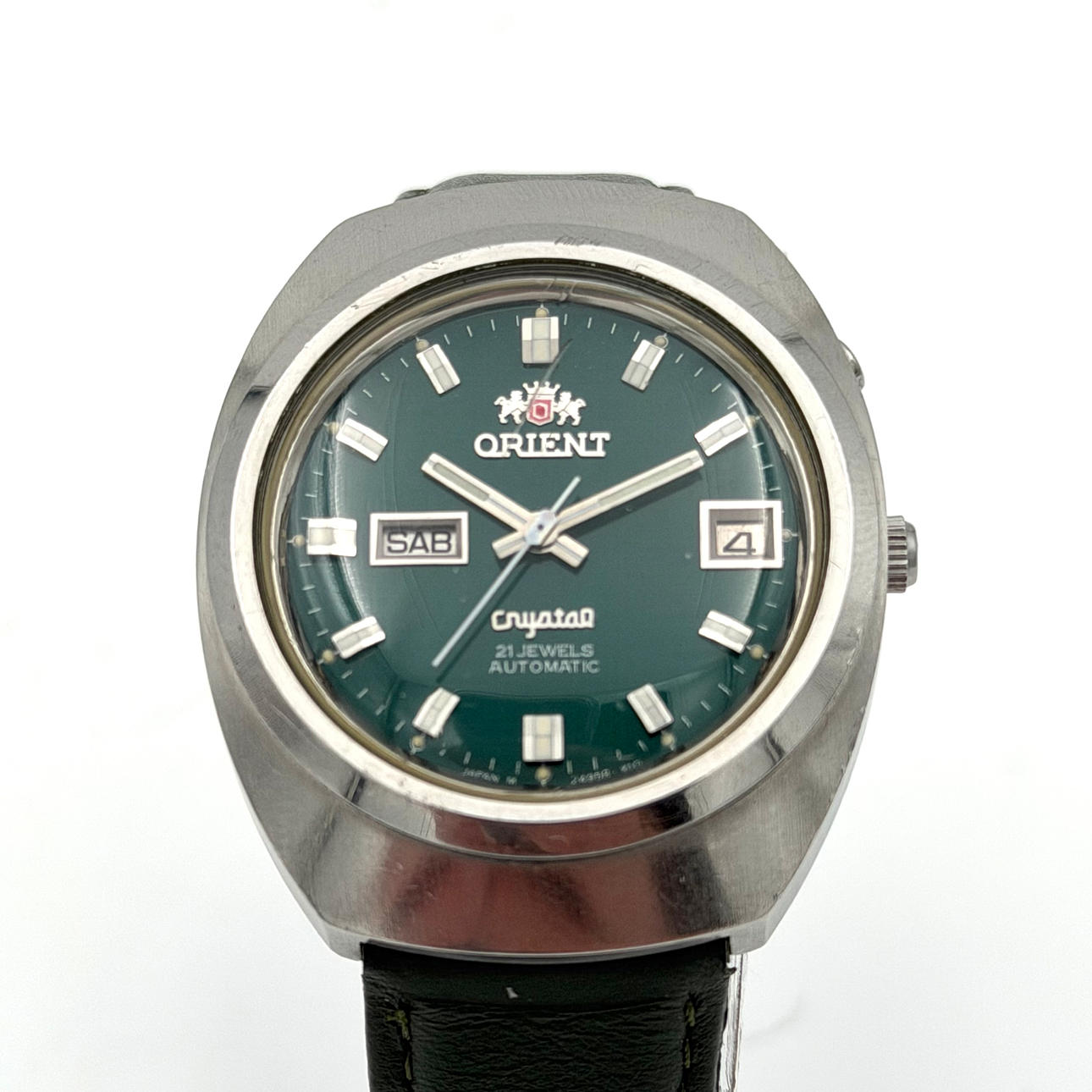 ORIENT CRYSTAL, armbandsur, 1970-tal, automatic, stål.