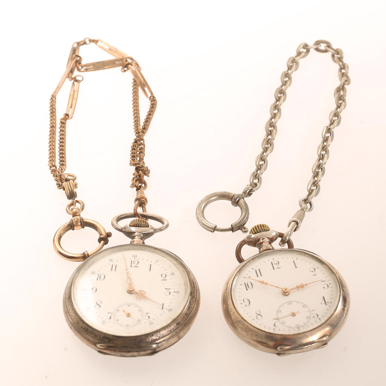 FICKUR, 2 stycken, silver.