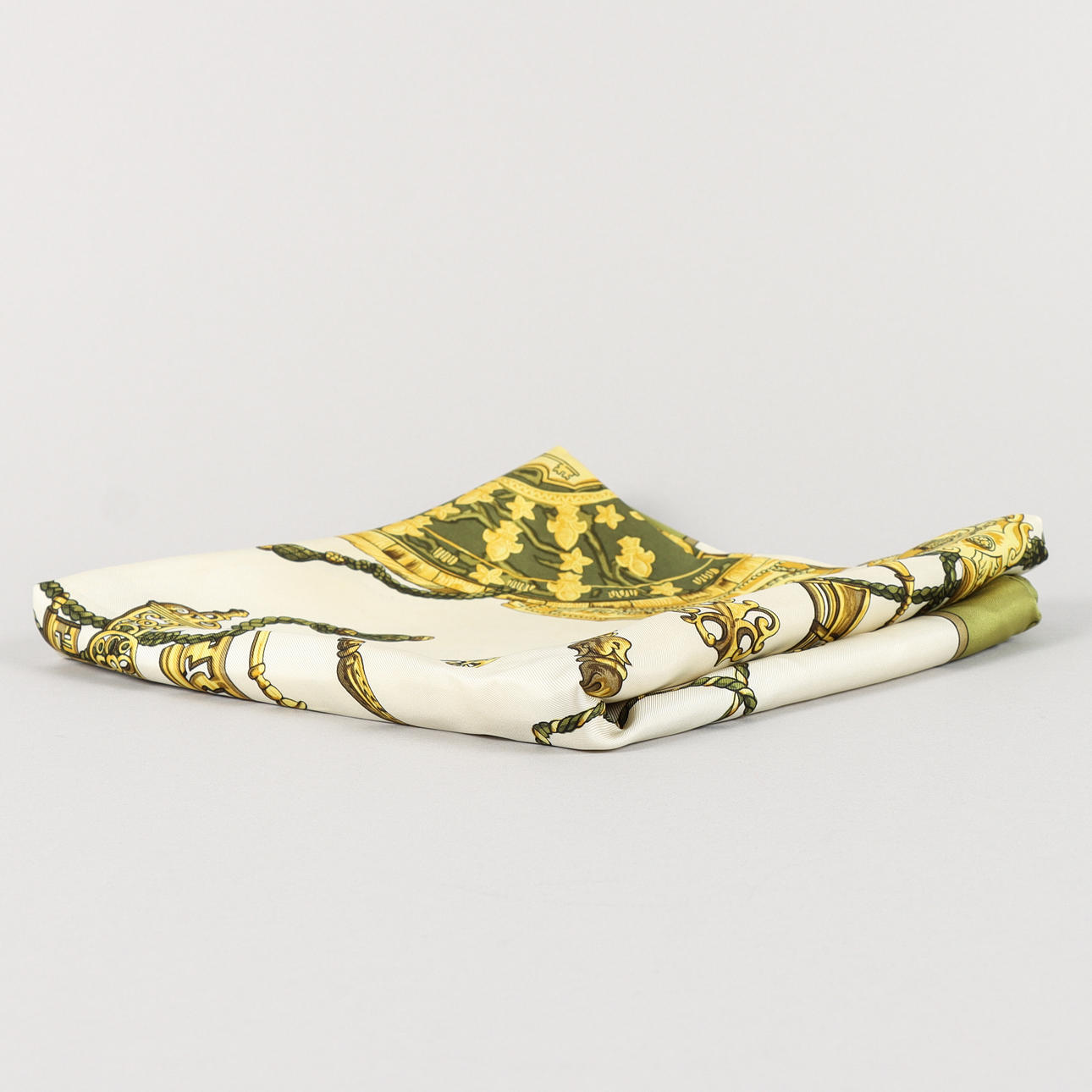 HERMÈS, "Les Cles", scarf.