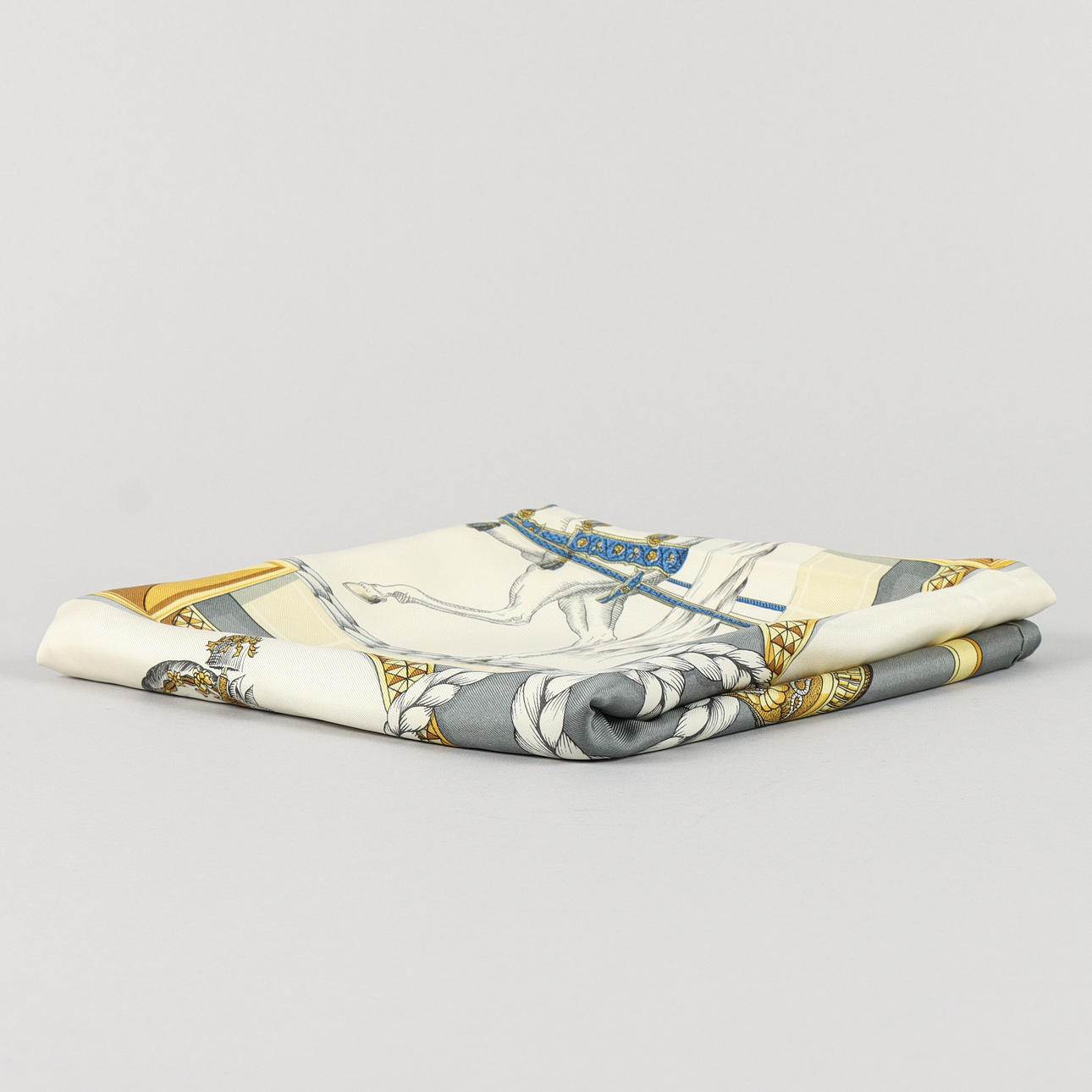 HERMÈS, "Grand Apparat", scarf.