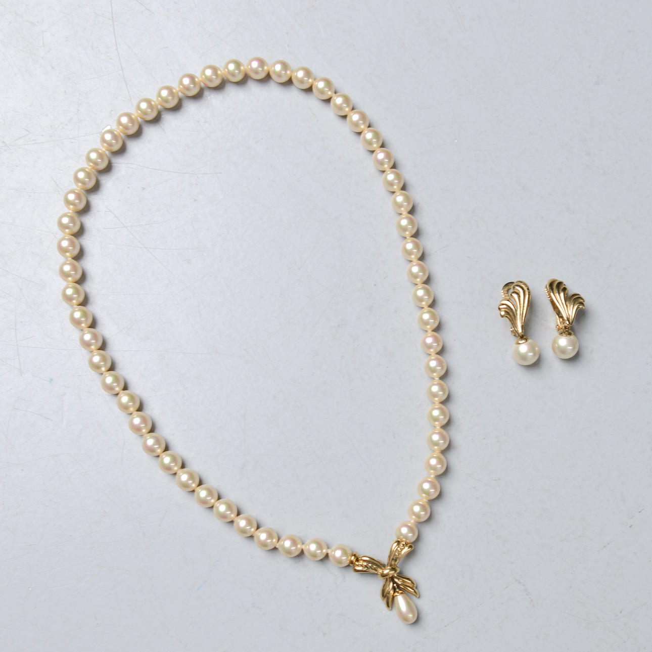 MAJORICA, halsband & örhängen.