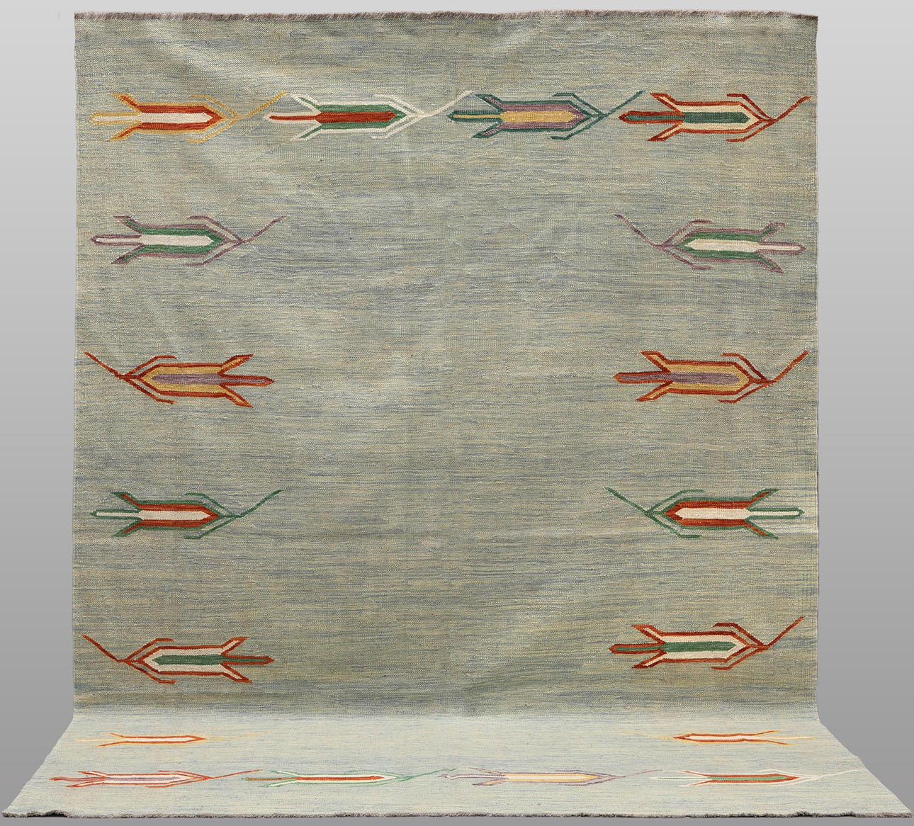 ORIENTMATTA. Kelim modern design, 294 x 206 cm.