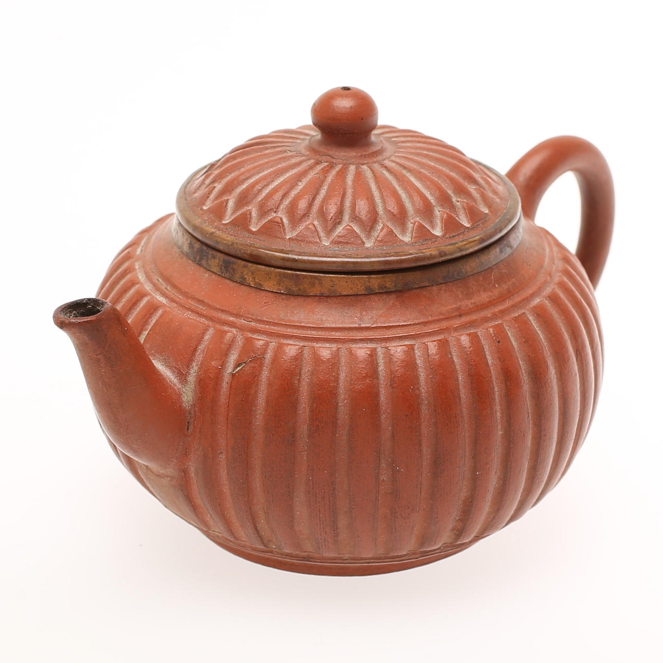 TEKANNA, keramik, 1800-tal. Kina.