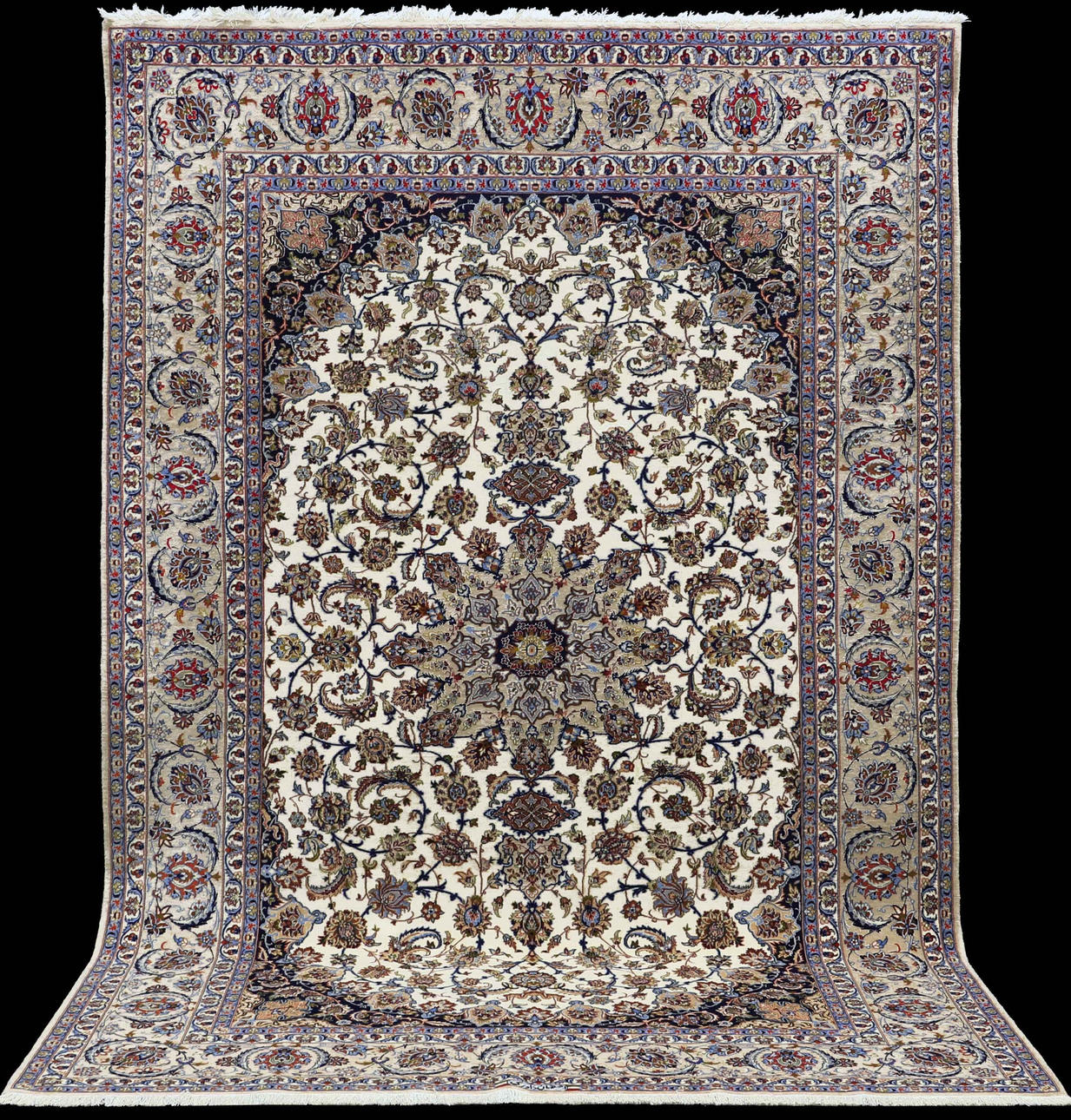 MATTA, Isphahan, silke, 318 x 207 cm.