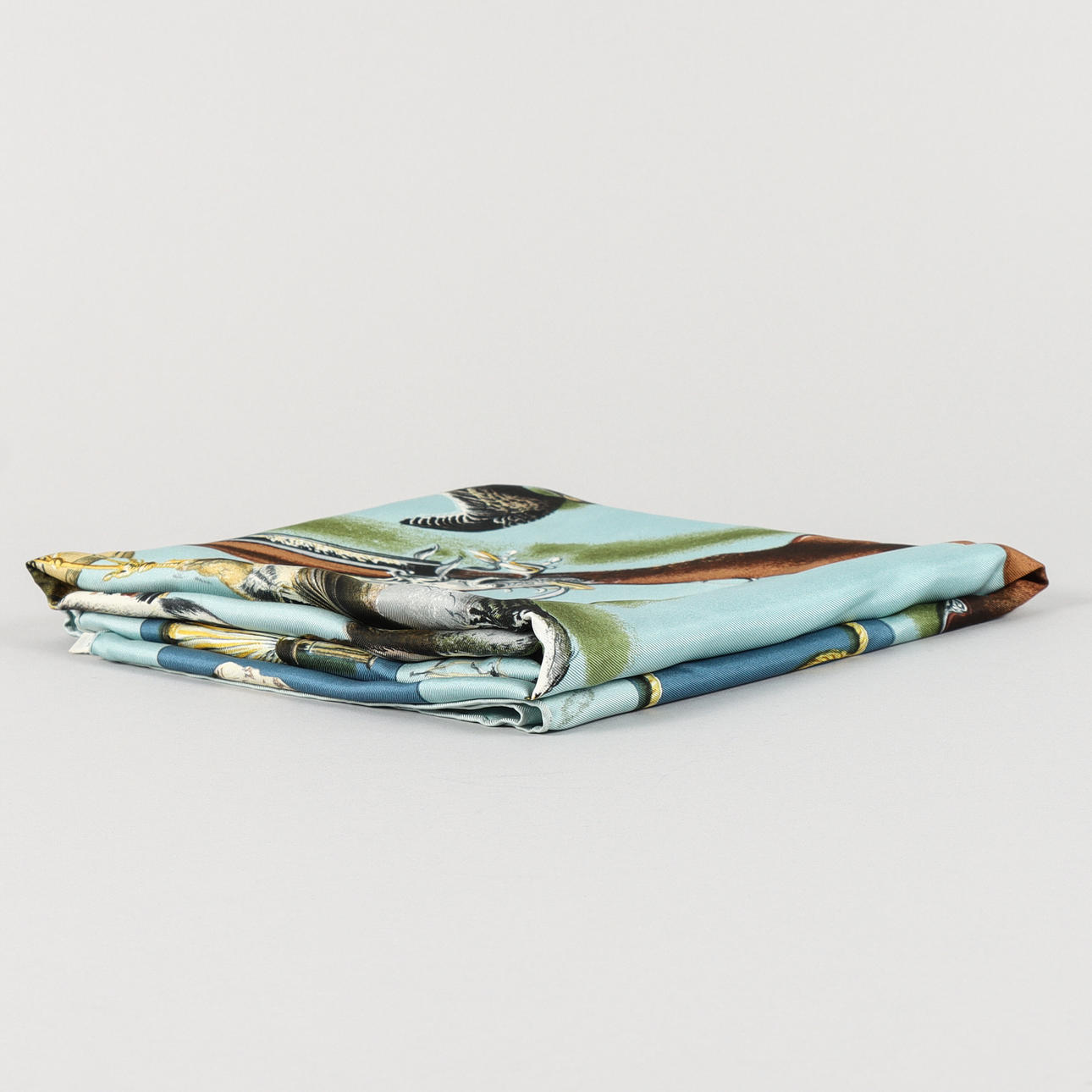 HERMÈS, "Les Fusils", scarf.