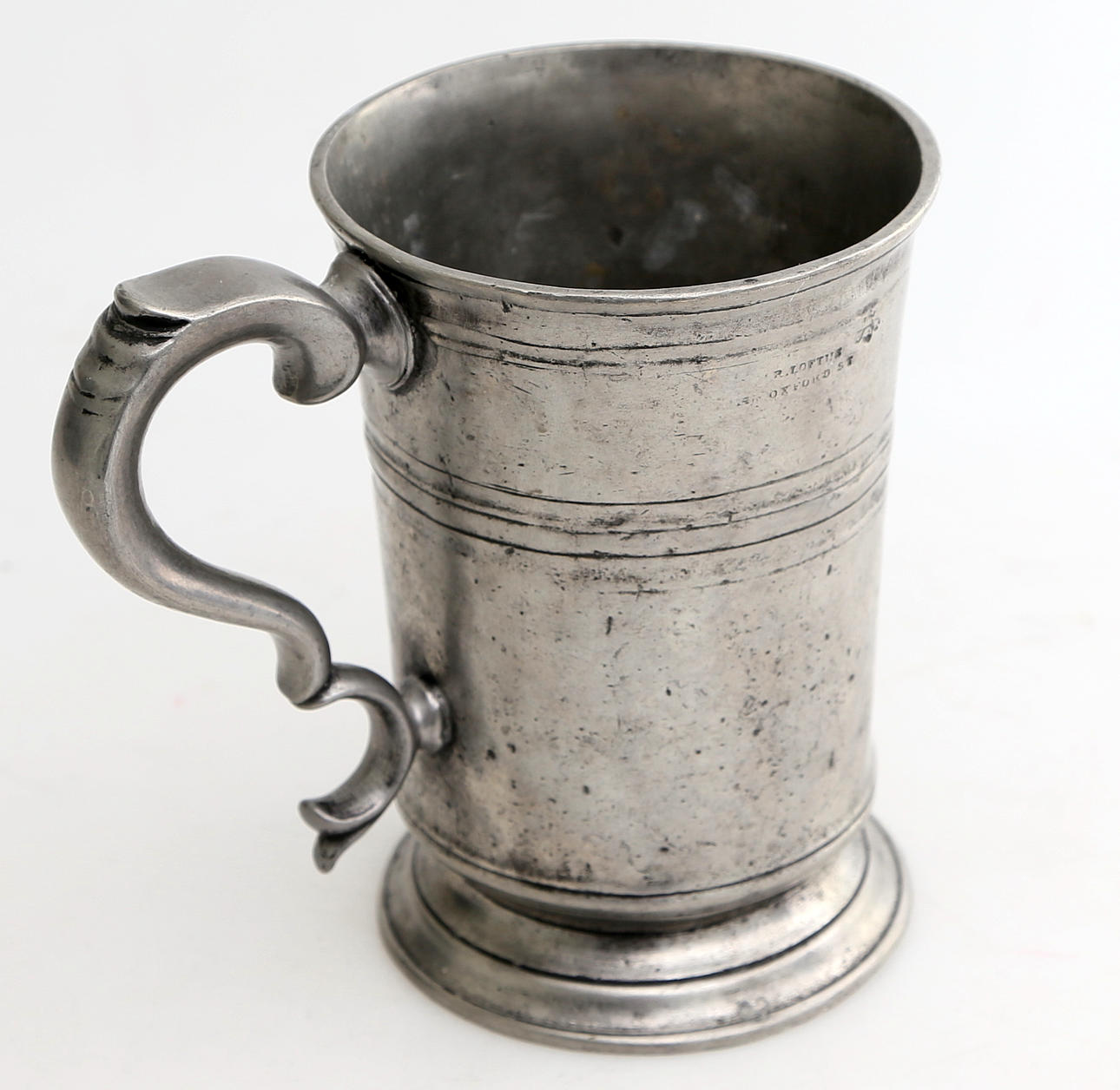 BÄGARE, tenn, William Robert Loftus, England, 18/1900-tal.