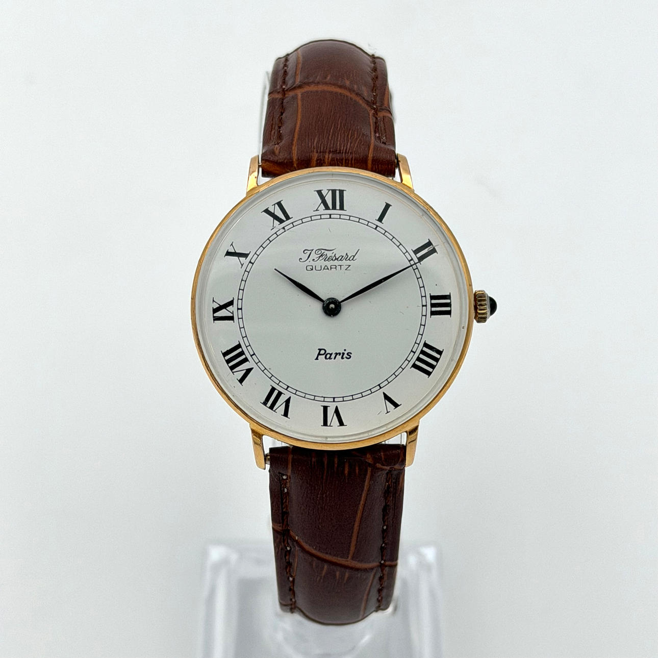 J FRESARD, armbandsur, quartz, gulddouble´.