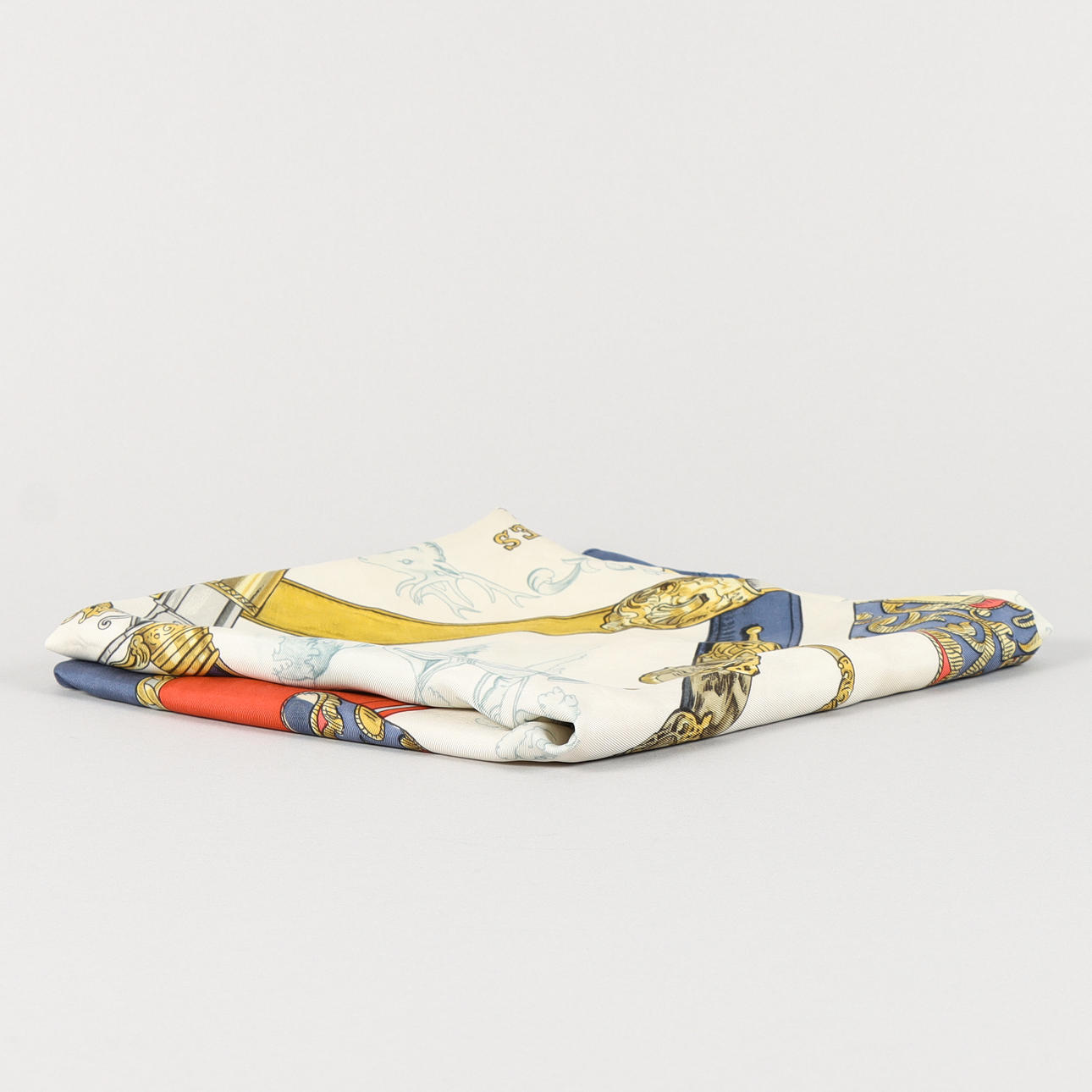 HERMÈS, "Armes de Chasse", scarf.