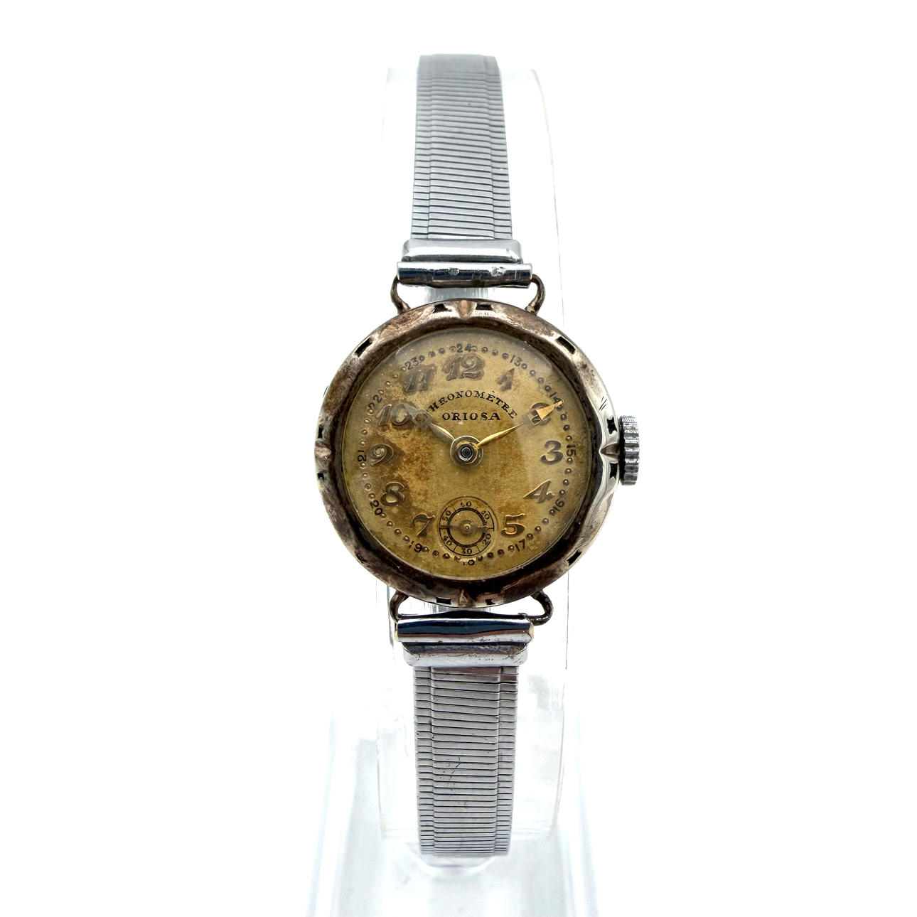 ORIOSA CHRONOMETRE, armbandsur, manuell, silver.
