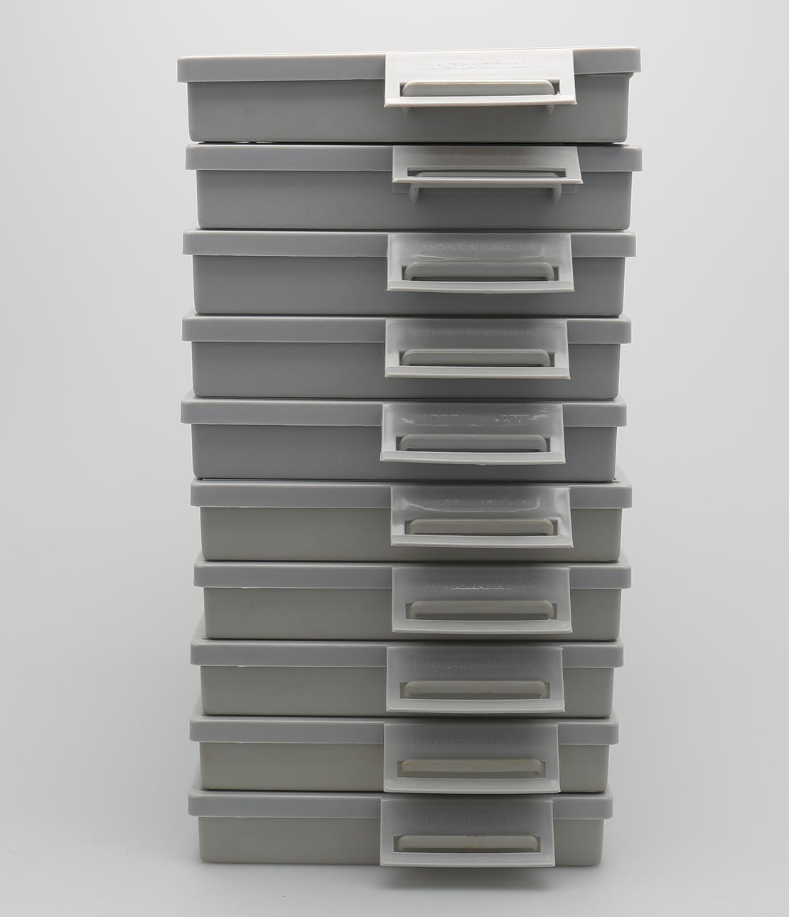 LÅDOR, 10 st, Rosengrens, från bankfack.