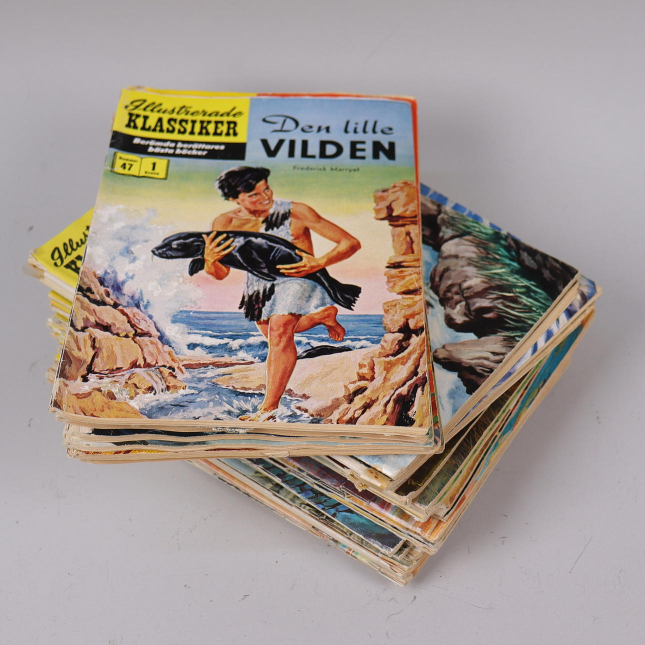 SERIETIDNINGAR, Illustrerad Klassiker, 33 st.