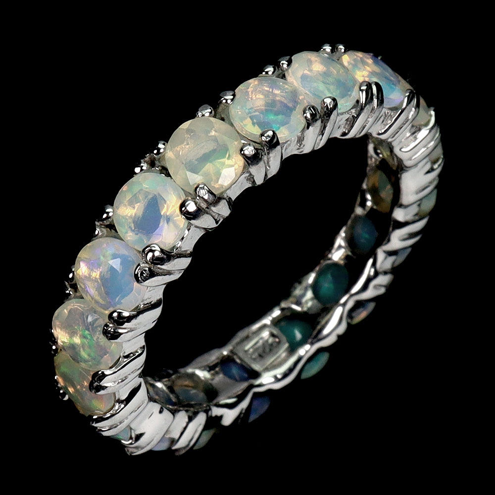 OPAL FULL ETERNITY RING.