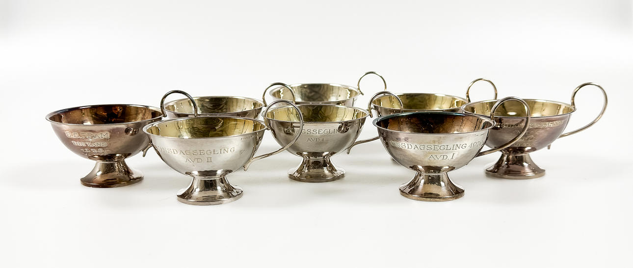 SUPKOPPAR, 8 st, silver.