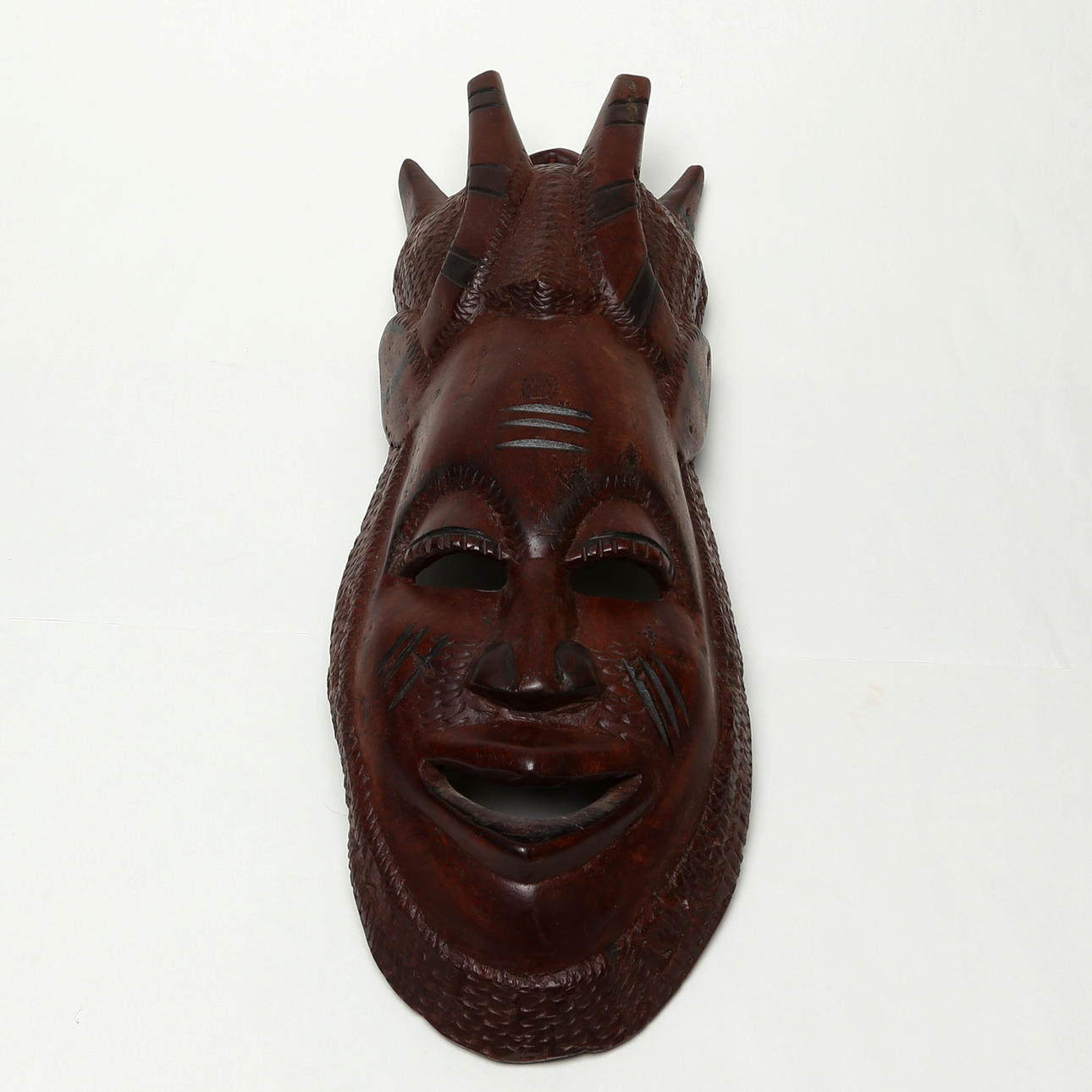 VÄGGMASK, trä, sannolikt Afrika, modern.