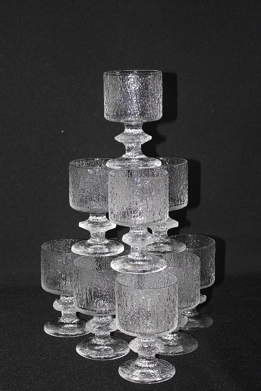 GLAS, 10 st. Ittala.