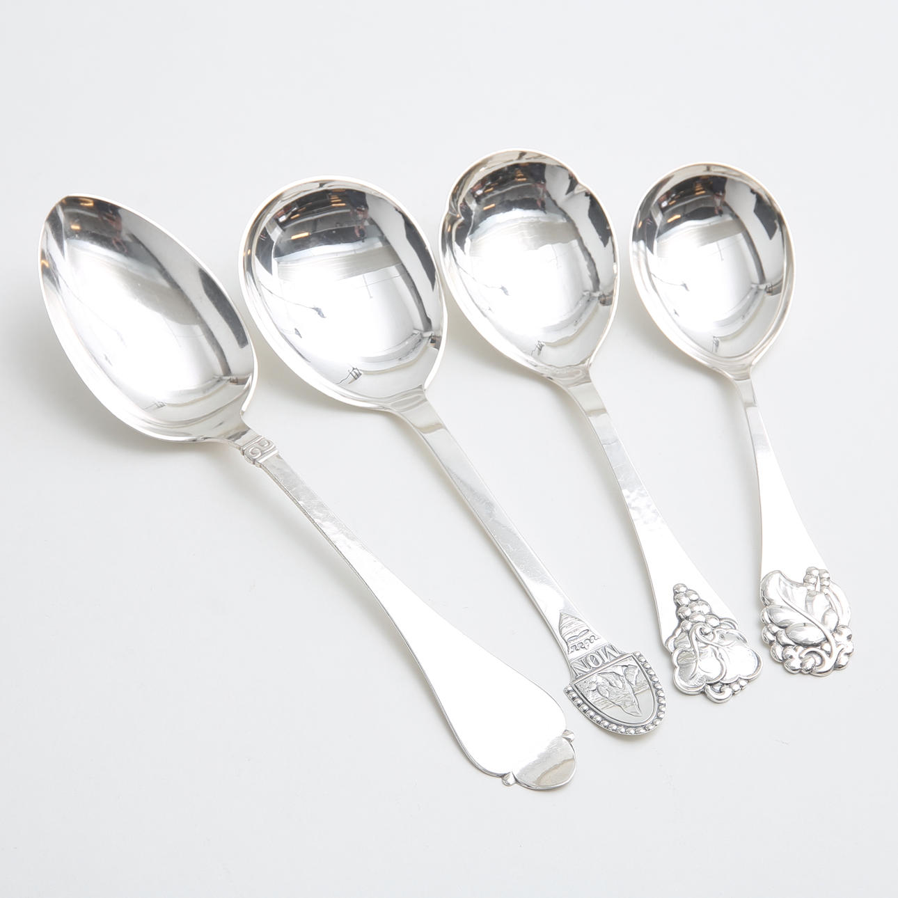 SERVERINGSBESTICK, 4 st, SILVER, 275 gram.