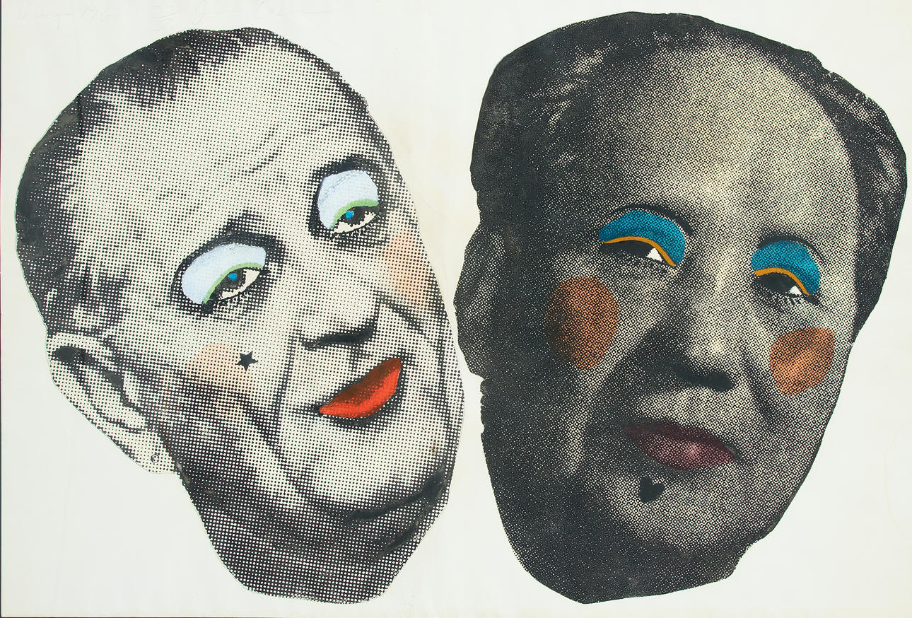 JIM DINE. ”Drag--Johnson and Mao”.