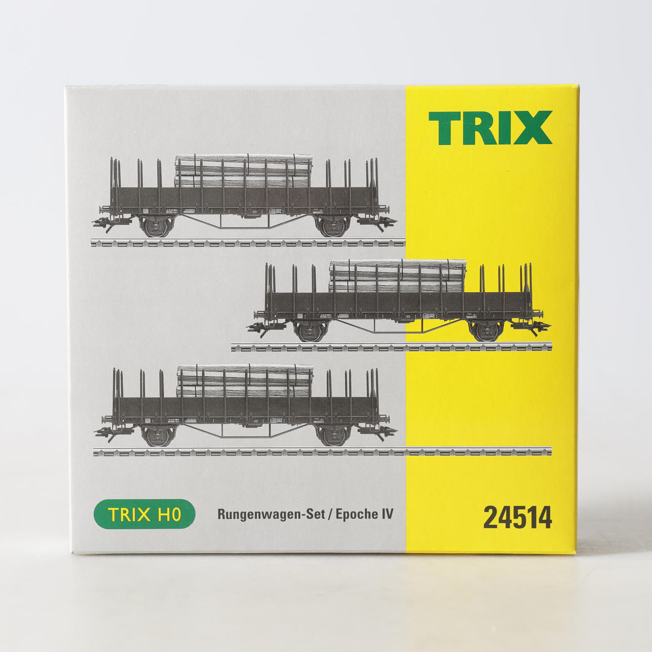VAGNSET, 24514, H0, stolpvagnar, Trix.