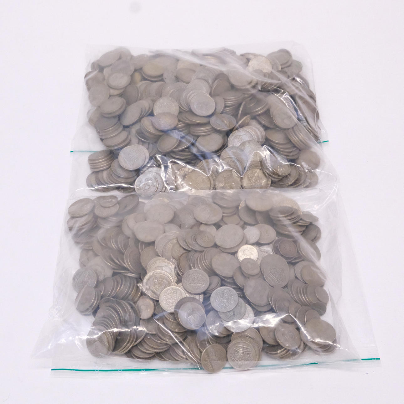 STOR SAMLING SVENSKA SILVERMYNT.