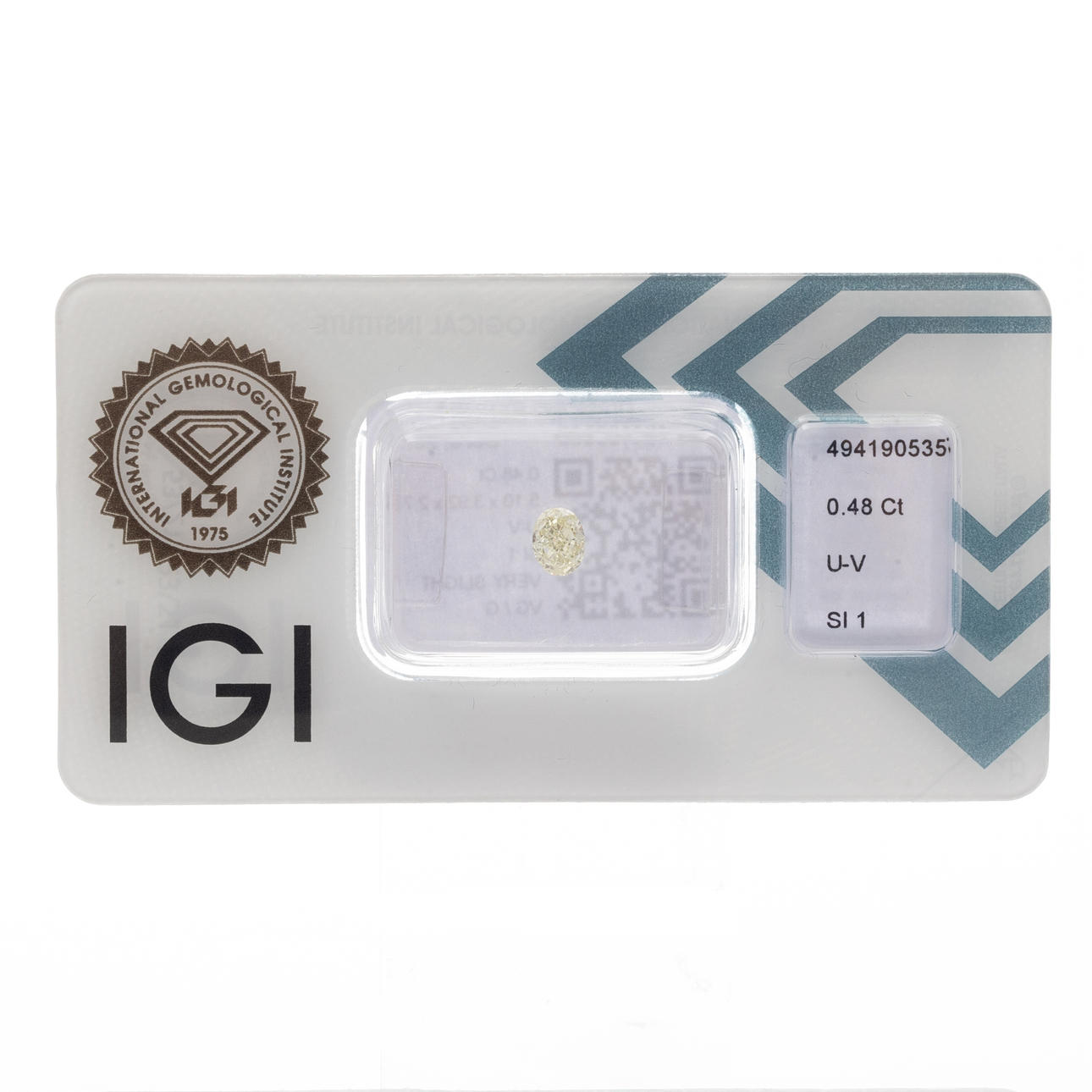 Diamant , 0,48 ct.
