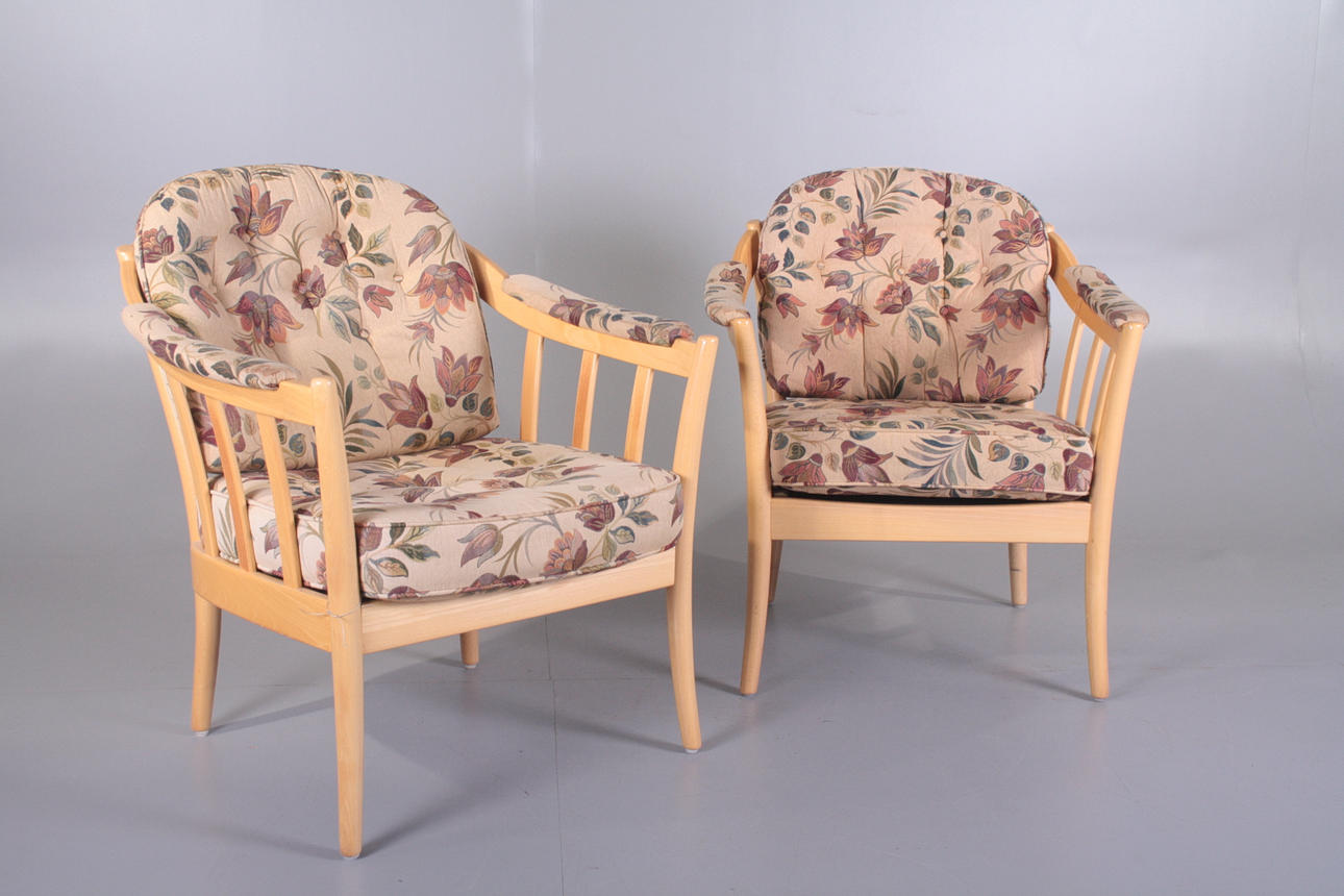 FÅTÖLJER, 2 st, Bröderna Andersson.