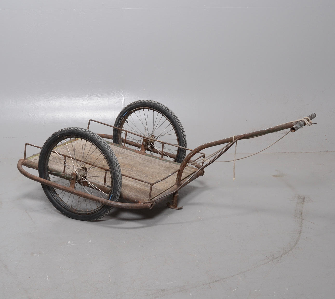 CYKELKÄRRA, äldre.